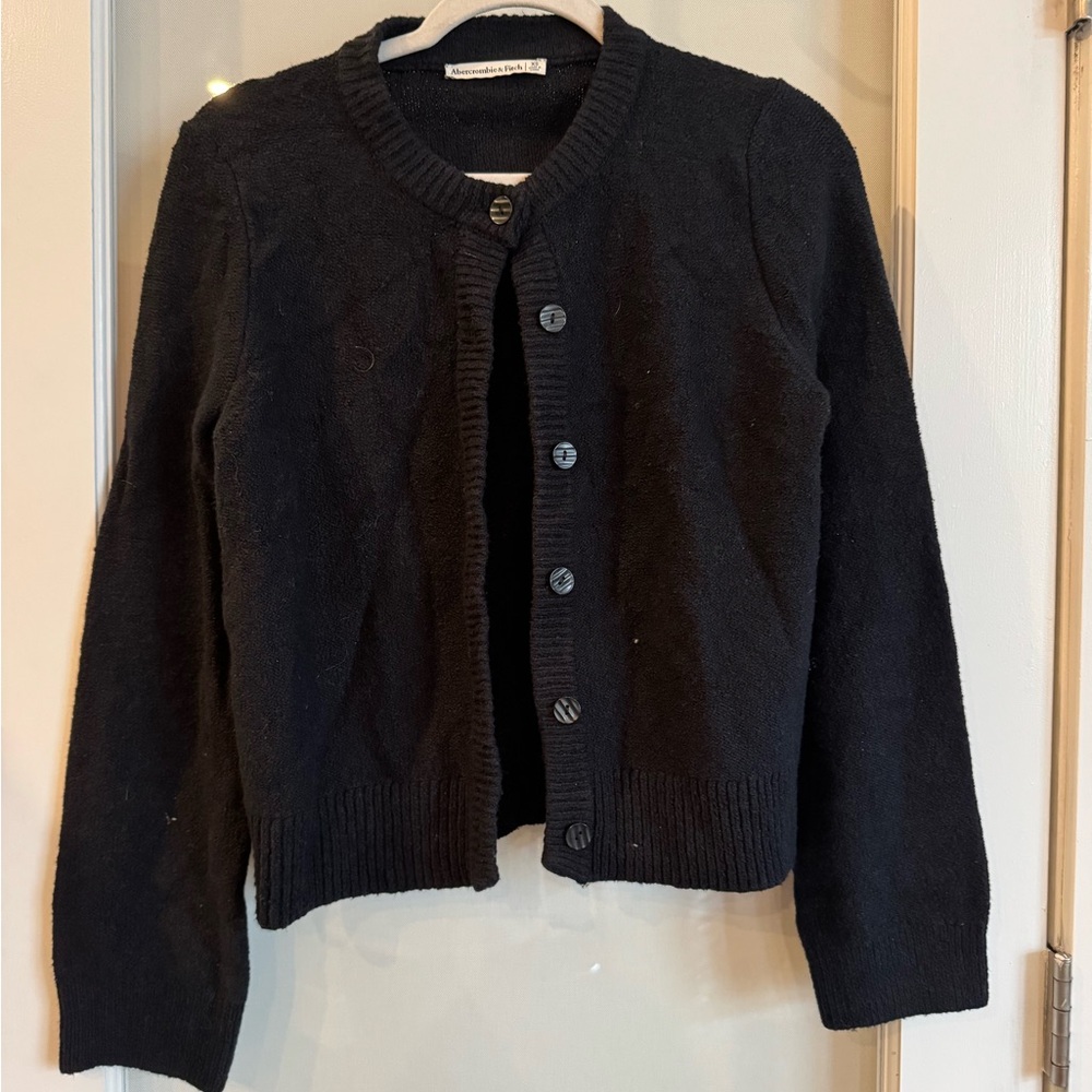 Abercrombie & Fitch Charcoal Knit Sweater